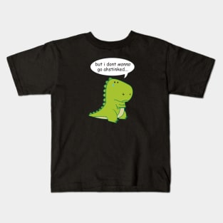 Little Dinosaur Ahstinked Kids T-Shirt